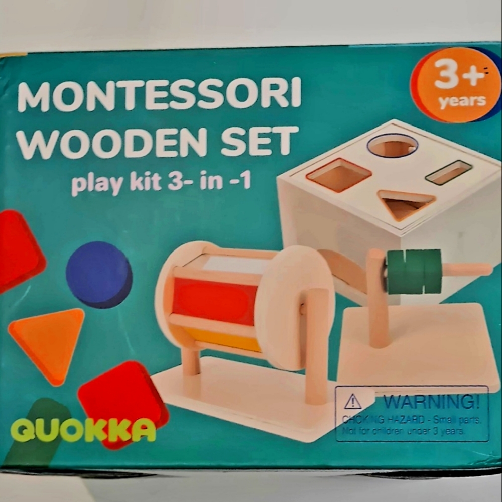 Montessori Wooden Set Play Kit